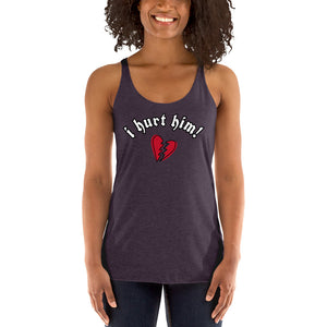 "I hurt him" Tank Top Who hurt you? Collection