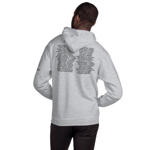 2 Tha Point "Never Forget" Hoodie (Black letters)