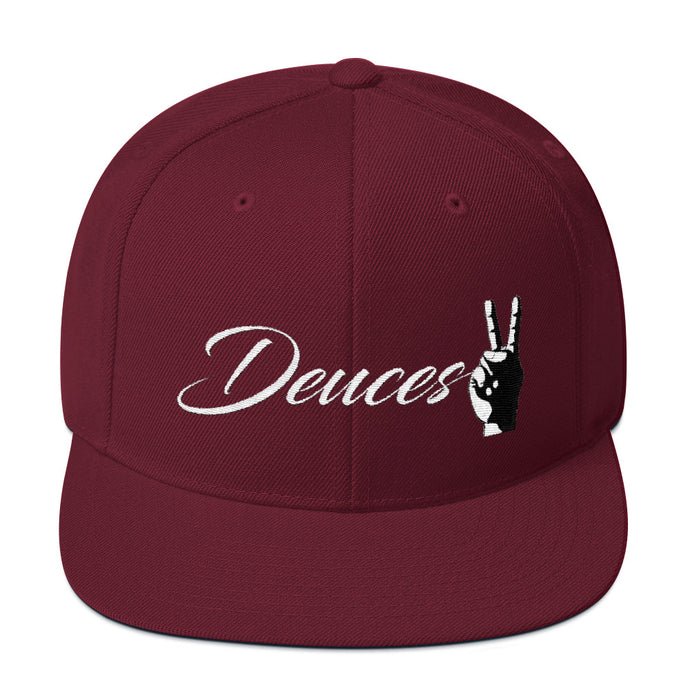 2 Tha Point Deuces Embroidered Snapback