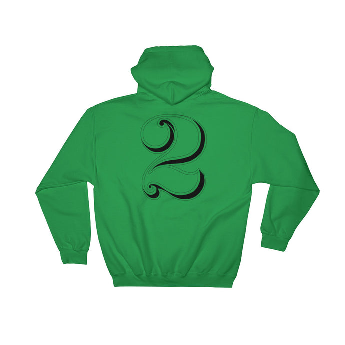 2 Tha Point $2 Bill Hoodie ( 2 on the Back )
