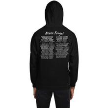 Load image into Gallery viewer, 2 Tha Point &quot;Never Forget&quot; Hoodie (White letters)