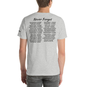 2 Tha Point "Never Forget" T-Shirt (Black letters)